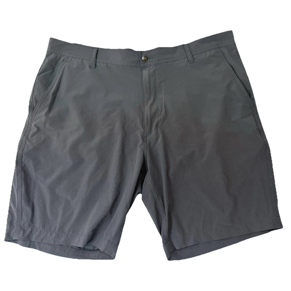 FootJoy Mens Gray Chino Performance Stretch Golf Shorts Lightweight Active 38X8